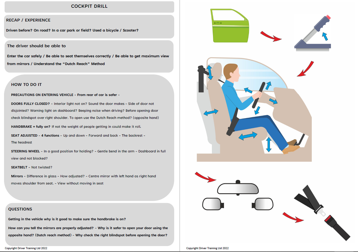 cockpit drill and controls, adi standards check cockpit drill and controls, adi part 3 cockpit drill and controls