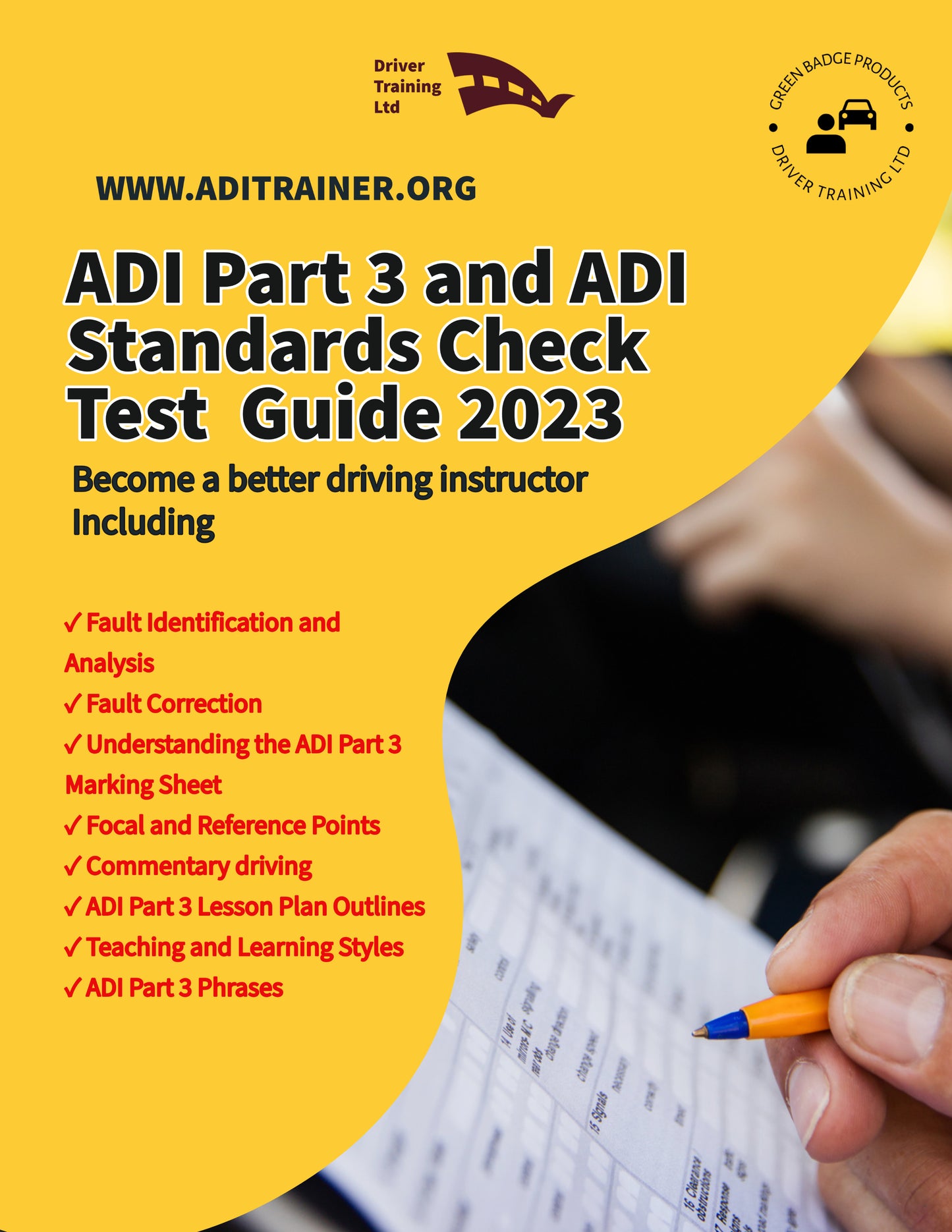 ADI Part 3 book ADI Standards Check Book
