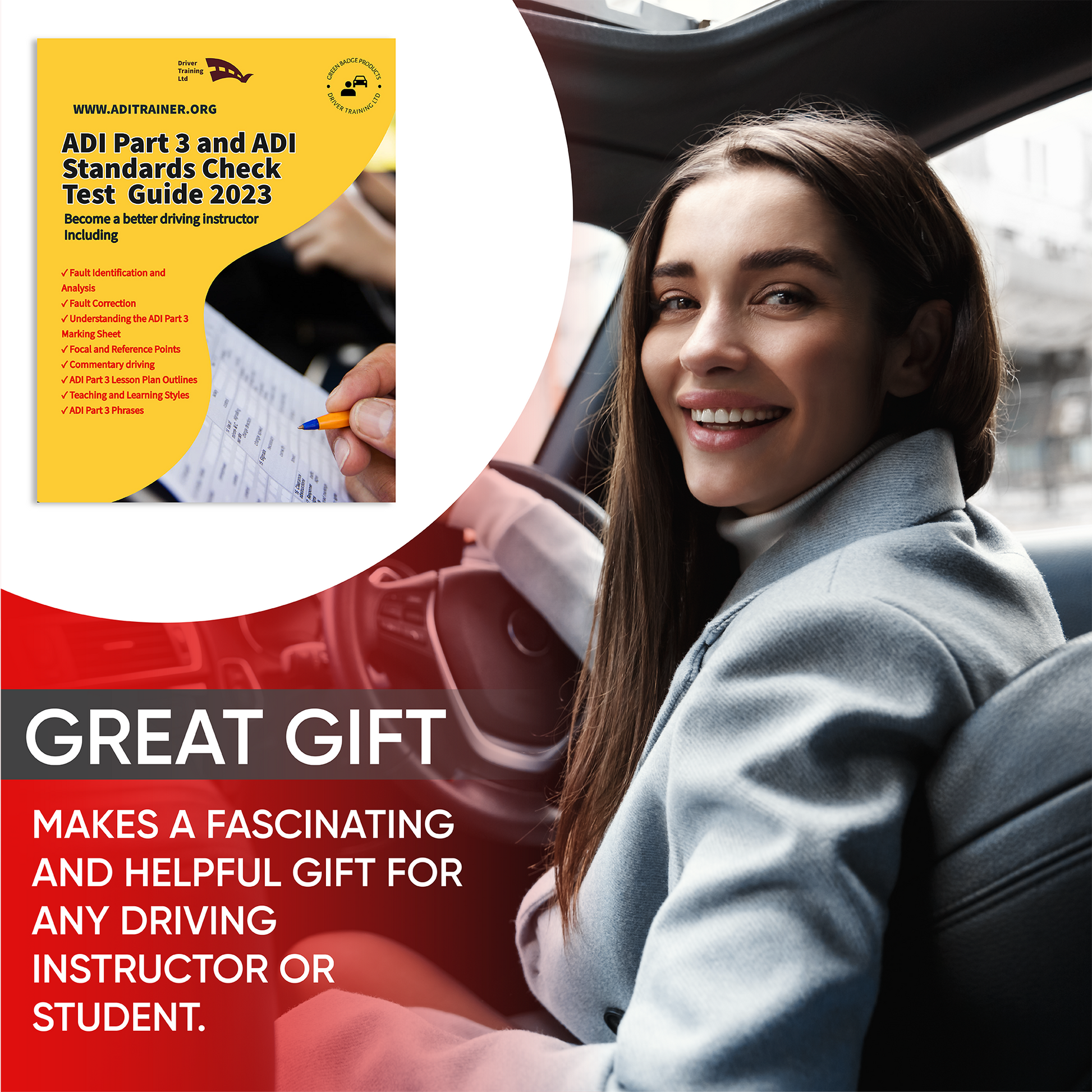 ADI PART 3 / ADI STANDARDS CHECK TEST SET FOR DRIVING INSTRUCTORS - Driver Training Ltd