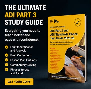 ADI part 3 marking sheet explained