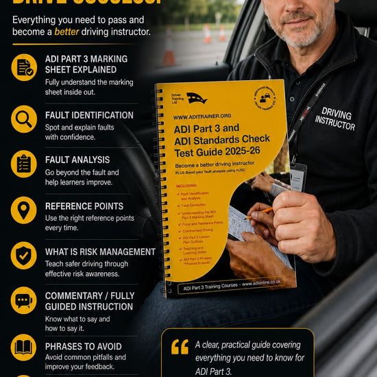 ADI part 3 marking sheet explained