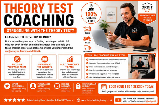 ADI Part 1 Theory Test Coaching  1 hour