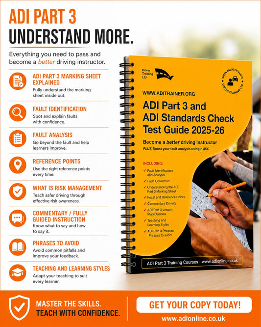 ADI Part 3 and ADI Standards Marking Sheet Explained