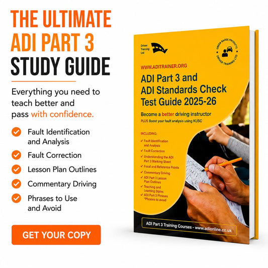ADI Part 3 and ADI Standards Marking Sheet Explained
