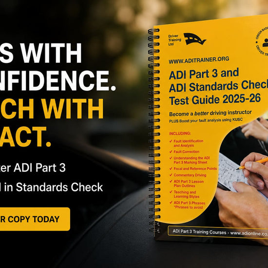 ADI part 3 marking sheet explained