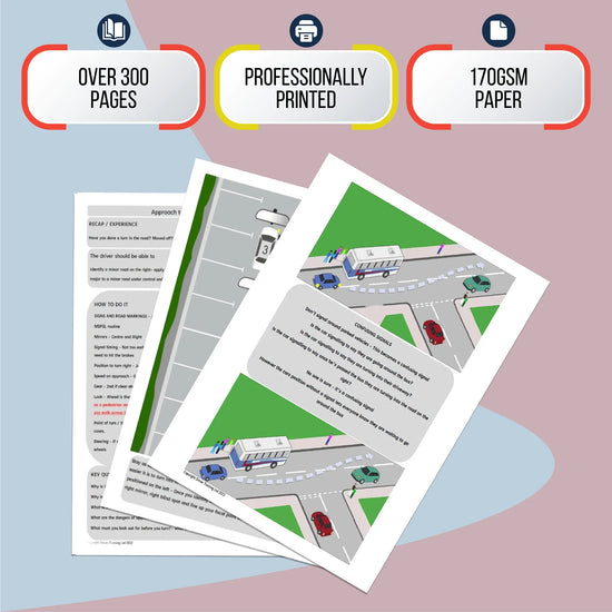 driving instructor books twin set