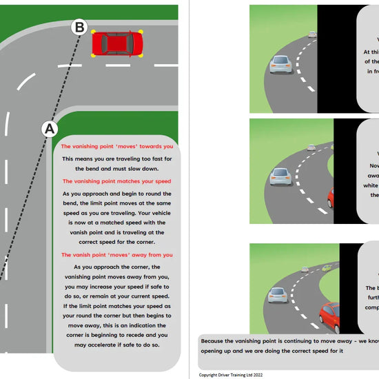 teaching country roads and bends, ADI Standards check Country Roads And Bends, ADI Part 3 Country Roads And Bends
