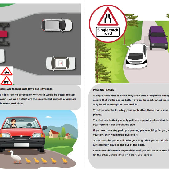 teaching country roads and bends, ADI Standards check Country Roads And Bends, ADI Part 3 Country Roads And Bends