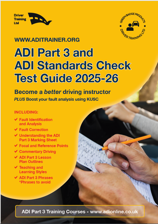 ADI Part 3 standards check book