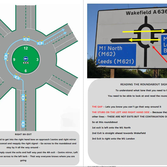 ADI Part 3 Roundabouts ADI Standards Check including Mini and Spiral - Driver Training Ltd