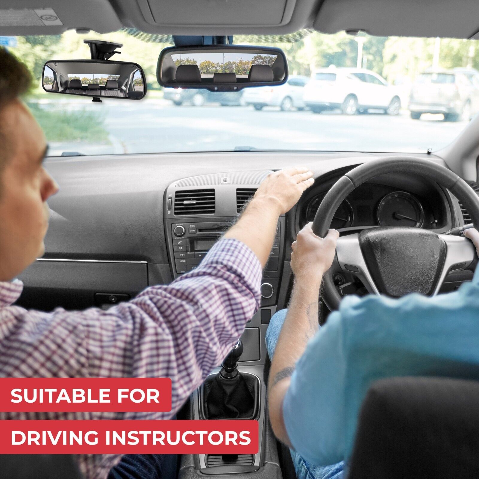 Driving instructor interior deals mirror