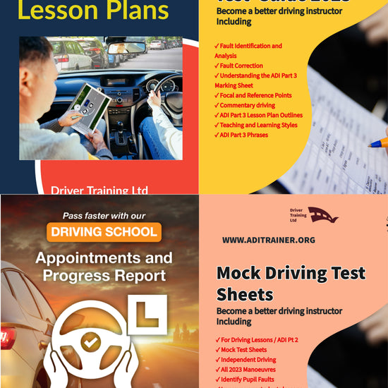 Driving instructor books